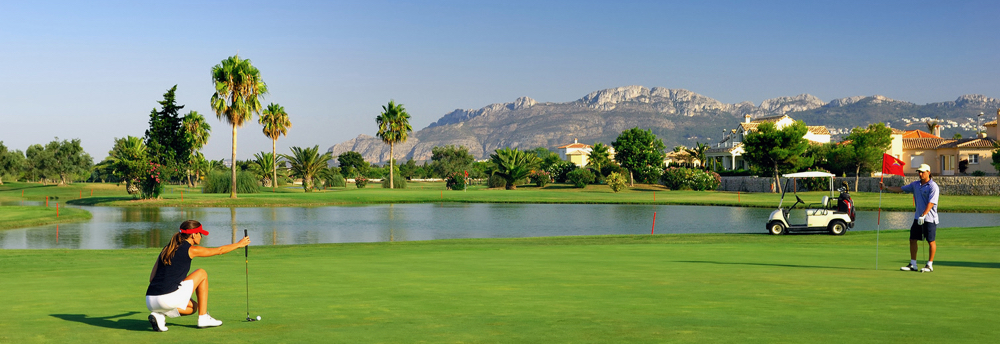 Parcours de golf à la Costa Blanca