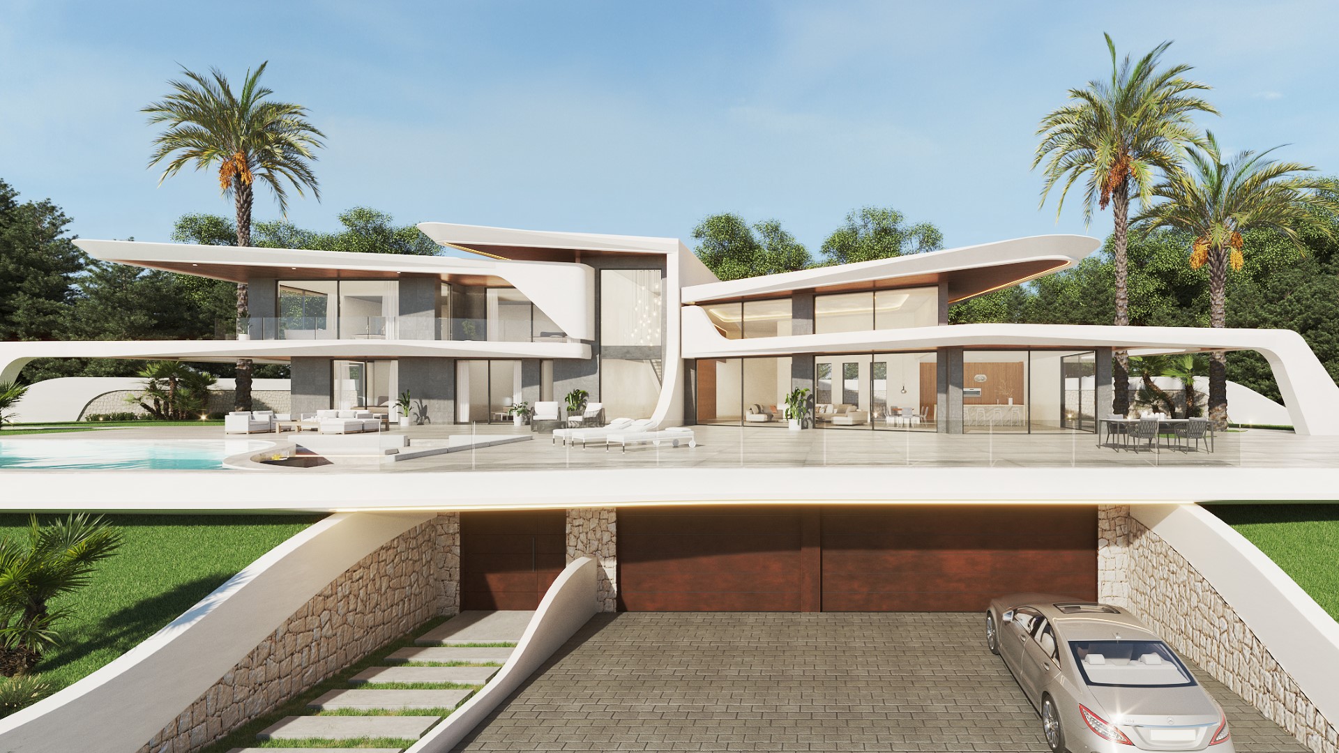 Villas de nouvelle construction Monte Olimpo Javea